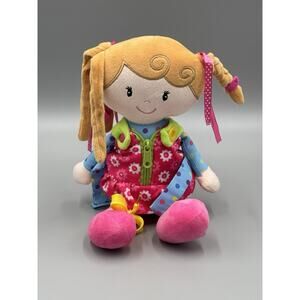 Snuggle Stuffs Plush 13” Stuffed Doll Learn To Dress